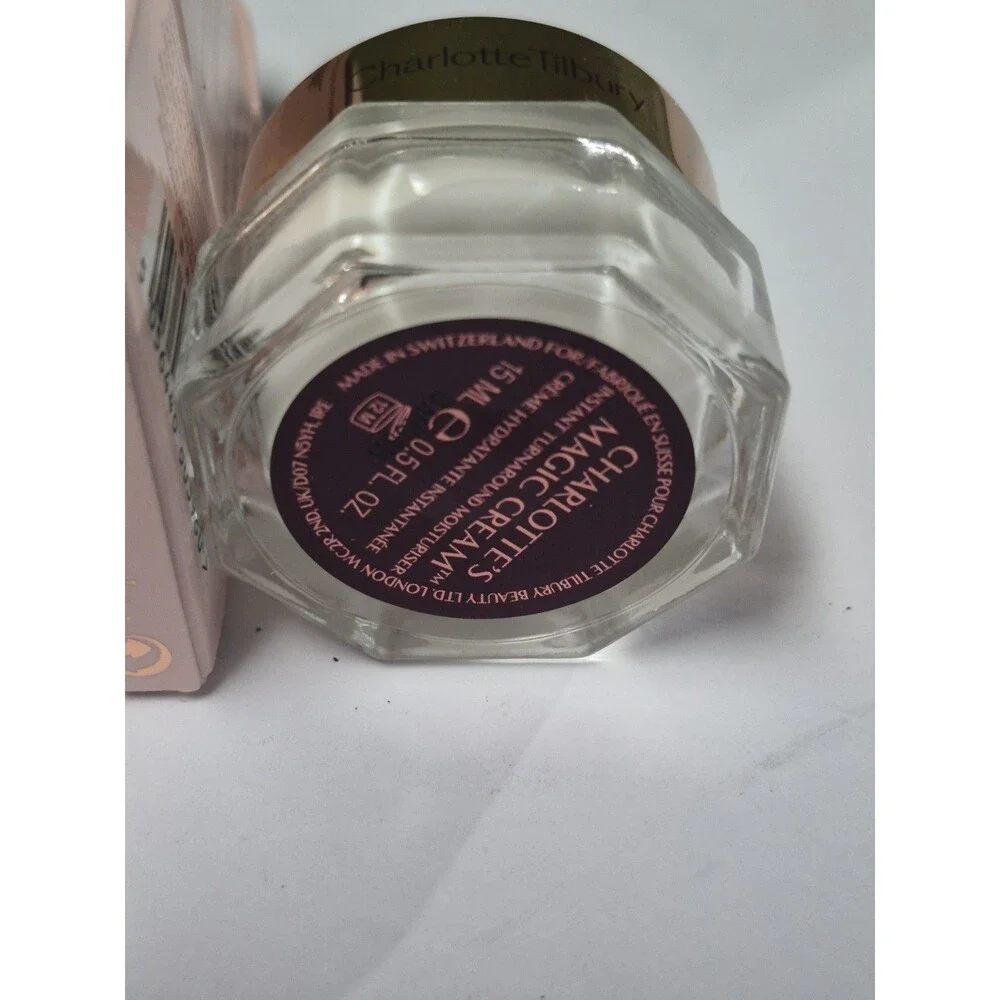 Charlotte Tilbury Magic Cream Instant Turnaround Moisturizer 15ml / 0.5oz New